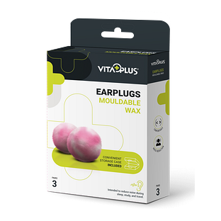 Vitaplus Earplugs Mouldable Wax 3PR