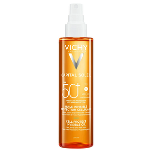 Vichy Capital Cell Protect Invisible Oil SPF50+ 200ML