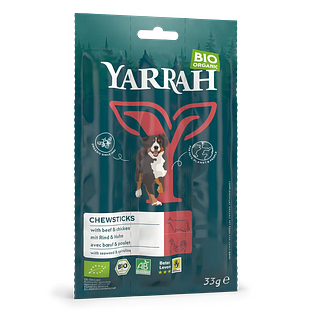 Yarrah Bio Kauwstaafjes voor Honden 33GR