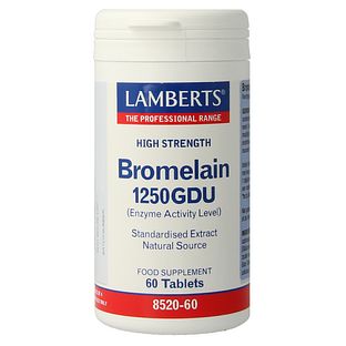 Lamberts Bromelaine 1250GDU Tabletten 60TB Lamberts Bromelaine 1250GDU Tabletten 60TB