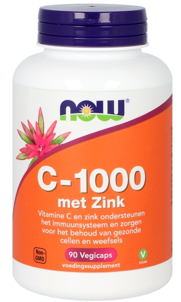 NOW C-1000 met Zink Vegicaps afbeelding 1