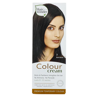 Hennaplus Hairwonder Colour Cream 3 Dark Brown 60ML