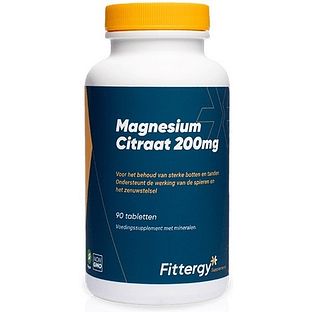 Fittergy Magnesium Citraat 200mg 90TB
