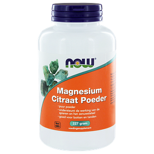 NOW Magnesium Citraat Poeder 227GR