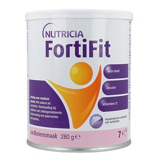 Nutricia Fortifit Poeder Aardbei 280GR