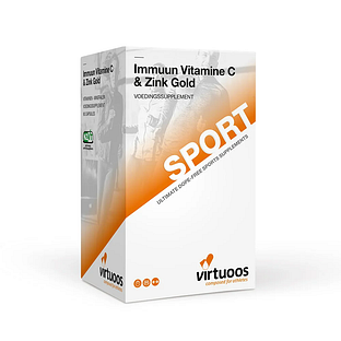 Virtuoos Immuun Vitamine C & Zink Gold Capsules 90VCP Virtuoos Immuun Vitamine C & Zink Gold Capsules 90VCP