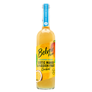 Belvoir Fruit Farms Exotic Mango & Passionfruit Siroop 500ML
