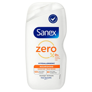 Sanex Zero Nourishing Douchegel - Droge Huid 400ML