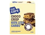 WeCare Low Carb Choco Crisp Bars 150GR