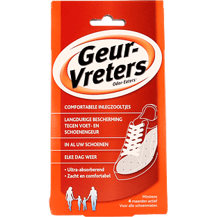 Geurvreters Geurvreter Inlegzooltjes 2ST