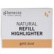 Benecos Natural Refill Highlighter Gold Dust 1ST verpakking