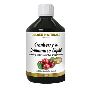 Golden Naturals Cranberry & D-Mannose Liquid 500ML