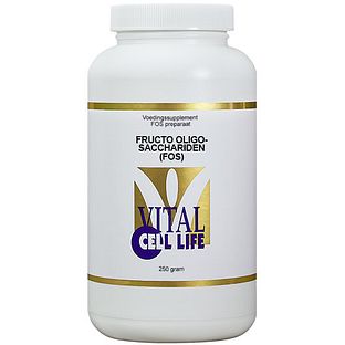 Vital Cell Life Fructo Oligo-Sacchariden (FOS) Poeder 250GR Vital Cell Life Fructo Oligo-Sacchariden (FOS) Poeder 250GR
