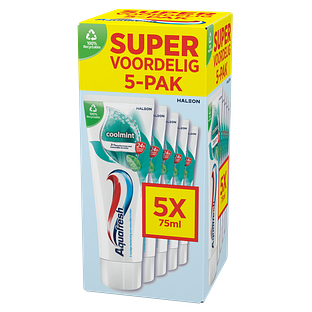 Aquafresh Coolmint Tandpasta 5-Pack 5ST