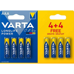 Varta Longlife Power Aaa 8ST