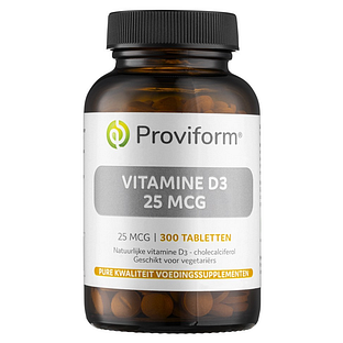Proviform Vitamine D3 25mcg Tabletten 300TB