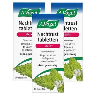 A.Vogel Citroenmelisse Nachtrust Tabletten Sterk Multiverpakking 3x30TB