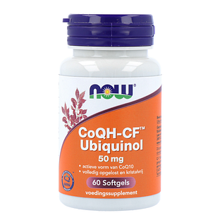 NOW CoQH-CF Ubiquinol 50mg Softgels 60ST