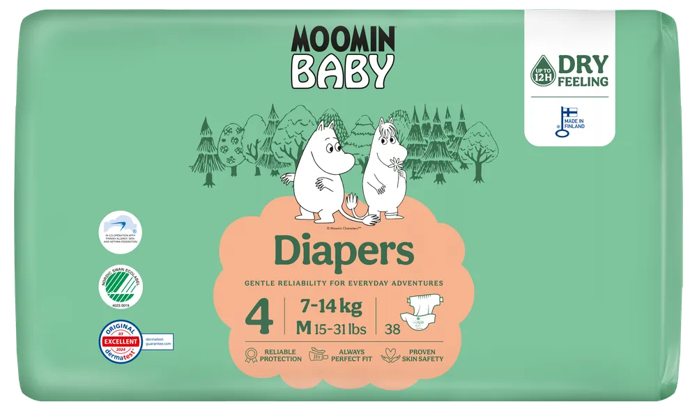 Moomin Baby Luier maat 4 Maxi