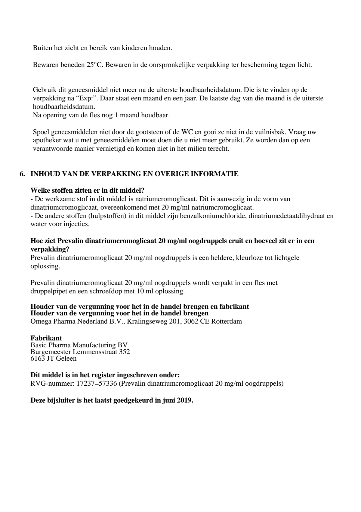 Oogdruppels afbeelding van document #4, leaflet