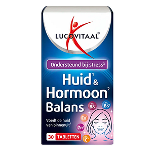 Lucovitaal Huid & Hormoon Balans Tabletten 30TB