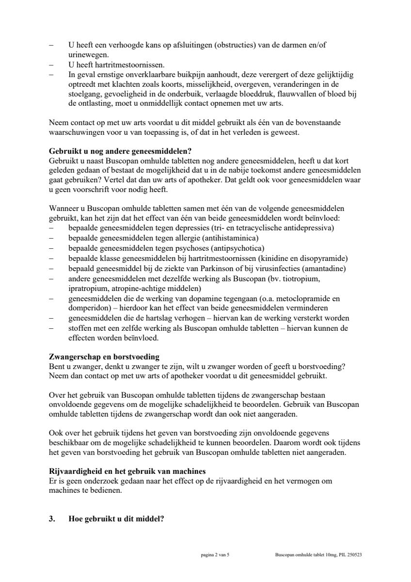 10mg Tabletten afbeelding van document #2, leaflet