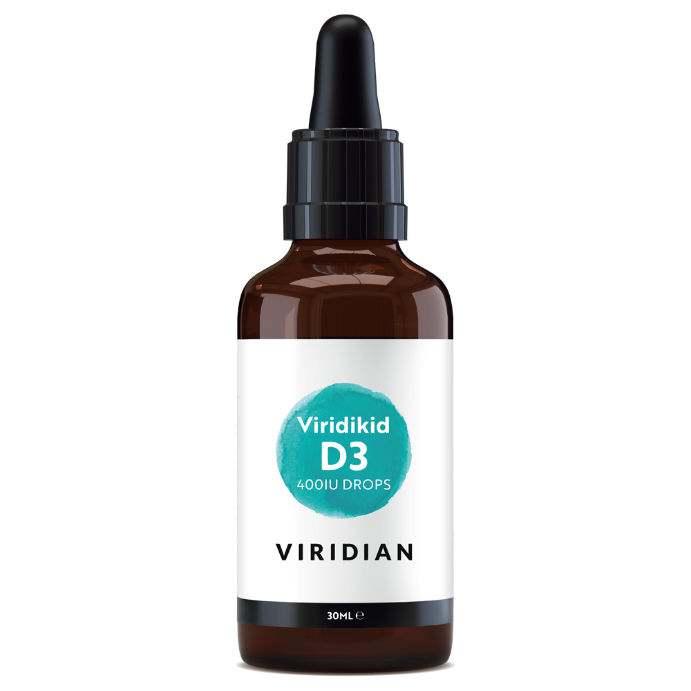 Viridian Viridikid Vitamin D3 400IU Druppels 30ML