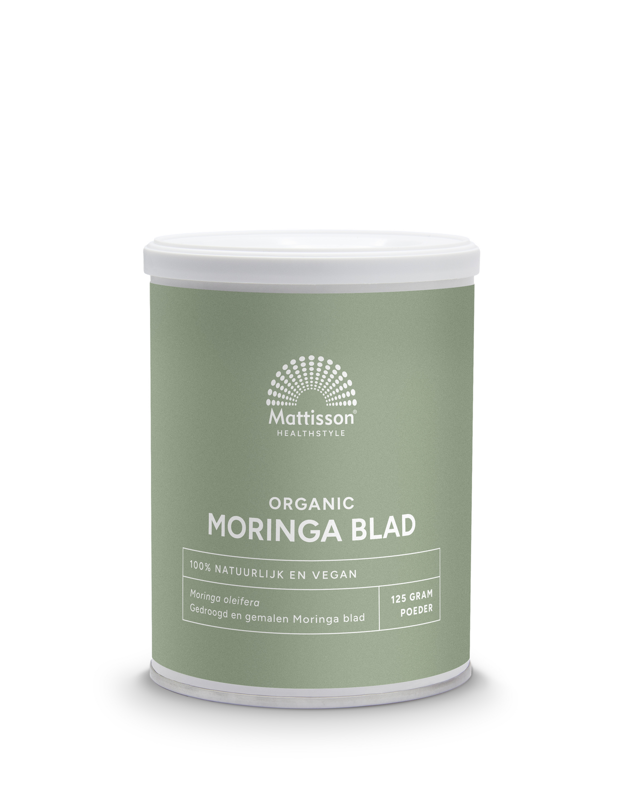 Mattisson HealthStyle Biologische Moringa Blad Poeder 125GR