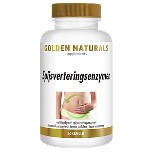 Golden Naturals Spijsverteringsenzymen Capsules 60VCP