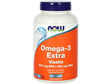 NOW Omega-3 Extra Visolie Softgels 180SG