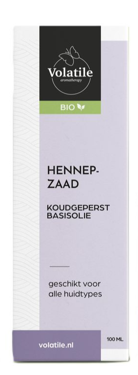 Volatile Hennepzaad Koudgeperst Basisolie Bio afbeelding 1