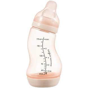 Difrax S-babyfles Klein Roze 1ST Difrax S-babyfles Klein Roze 1ST