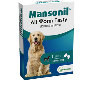 Mansonil All Worm Tasty Tabletten 2TB