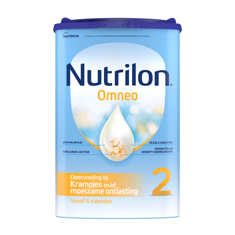 Nutrilon Omneo 2 Krampjes en/of Moeizame Ontlasting 6+ Maanden afbeelding