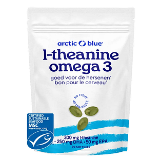 Arctic Blue L-Theanine Omega 3 Softgels 90CP
