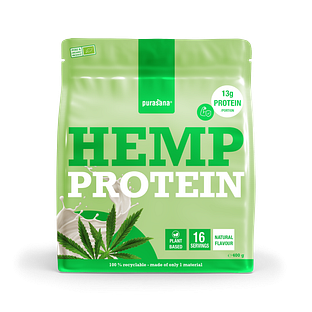 Purasana Hemp Protein Powder Natural 400GR