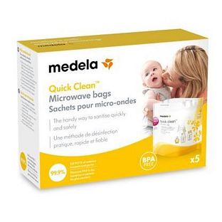 Medela Quick Clean Steril Zak Magnetron 5ST