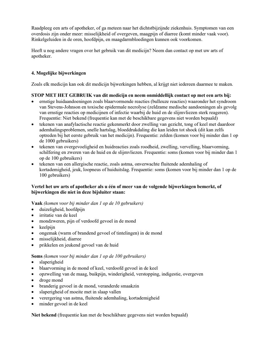 8,75mg Keelspray afbeelding van document #5, leaflet