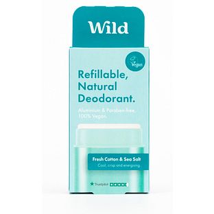 Wild Deodorant - Fresh Cotton/Sea Salt 40GR