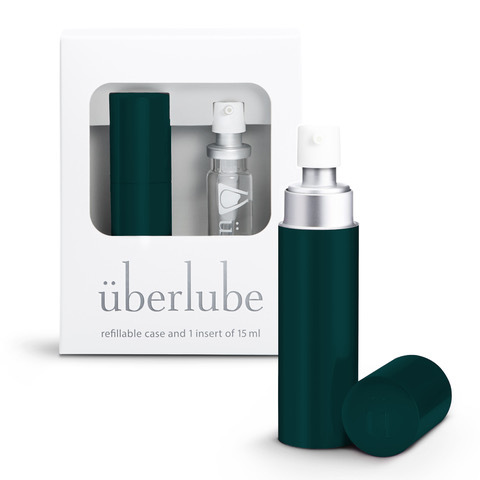 Uberlube Hervulbaar Glijmiddel Donkergroen afbeelding