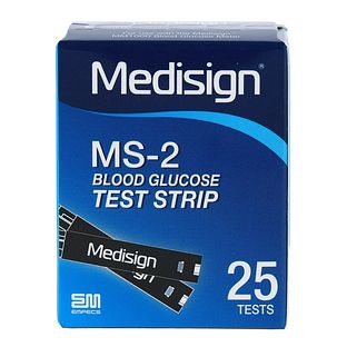 Medisign Teststrips MM1000 Kat En Hond 25ST Medisign Teststrips MM1000 Kat En Hond 25ST