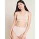 Boody Padded Shaper Crop Bra Nude S 1ST Model met BH aan 2