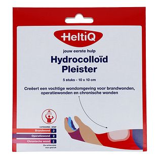 HeltiQ Hydrocolloid Pleister 5ST