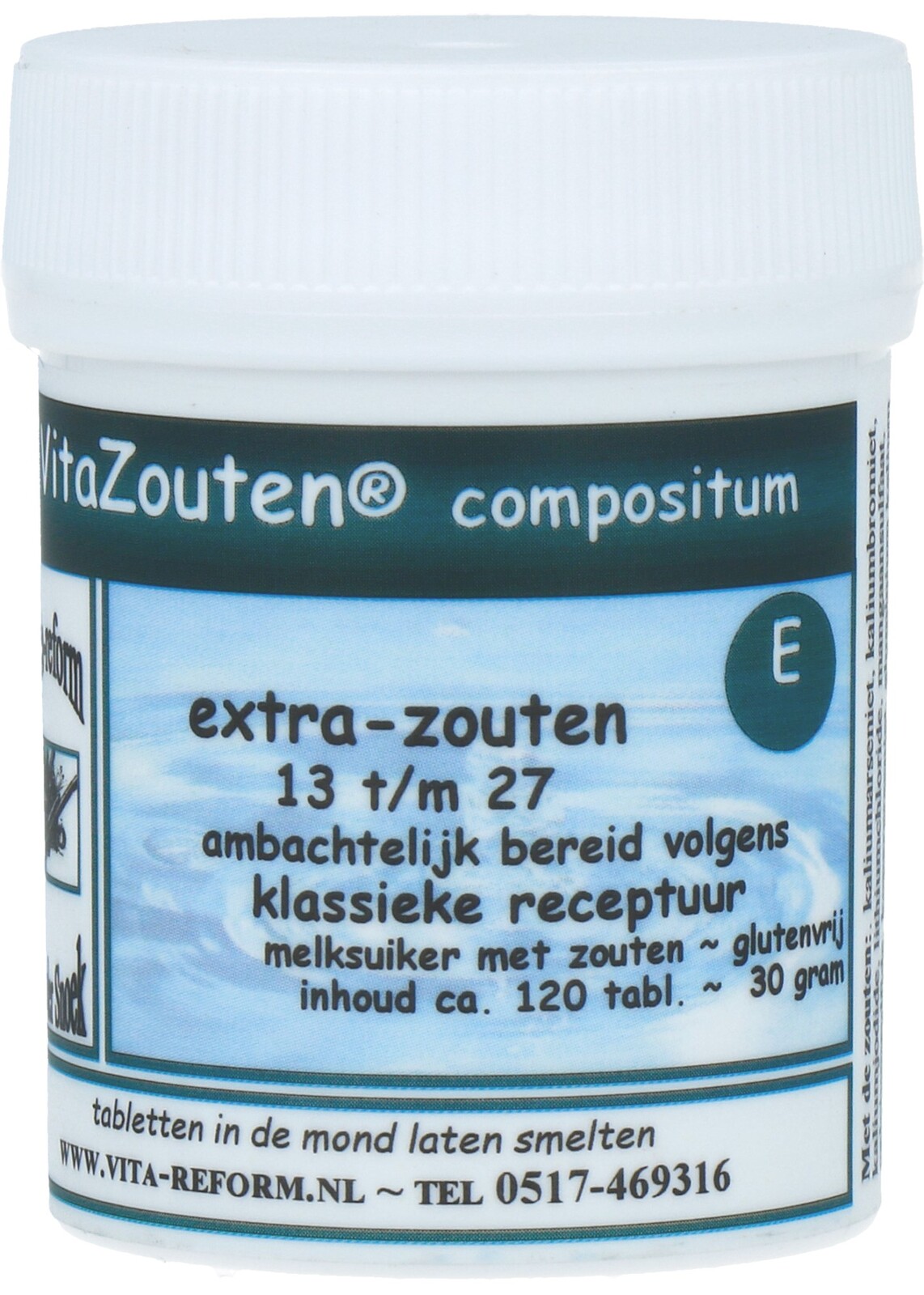 Compositum Vitazouten Extra 13/27 Tabletten afbeelding