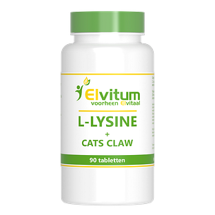 Elvitum L-Lysine Cats Claw Tabletten 90TB