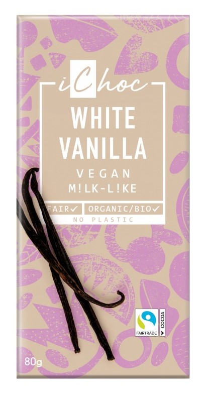 iChoc White Vanilla Chocoladereep afbeelding
