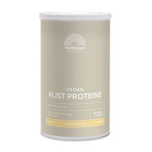 Mattisson HealthStyle Rijst Proteïne Vanille 500GR