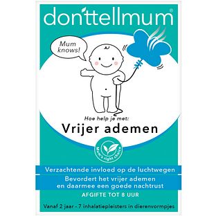 Donttellmum Inhalatiepleisters 7ST Donttellmum Inhalatiepleisters 7ST