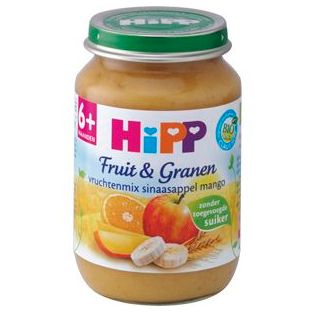 HiPP 6M+ Babyhapje Sinaasappel En Mango