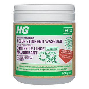 HG Eco Wasmiddeltoevoeging Stinkend Wasgoed 500GR